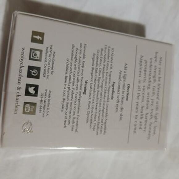 NIB Sealed Wen Fragrance Collection by Chaz Dean Light EDP 1.7oz - Picture 5 of 8